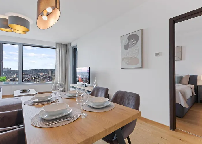 Apartmán Sky Park Skyline Views - Castle&city Bratislava