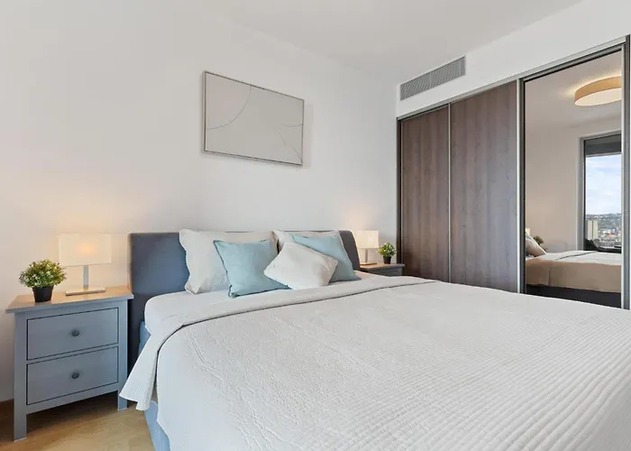 דירה Sky Park Skyline Views - Castle And ברטיסלאבה